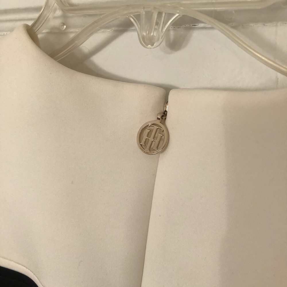 Contrast Color Block Asymmetrical Pencil Dress - image 6